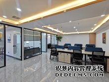 配齐全套家具！精装133平 3个办公室12人工区